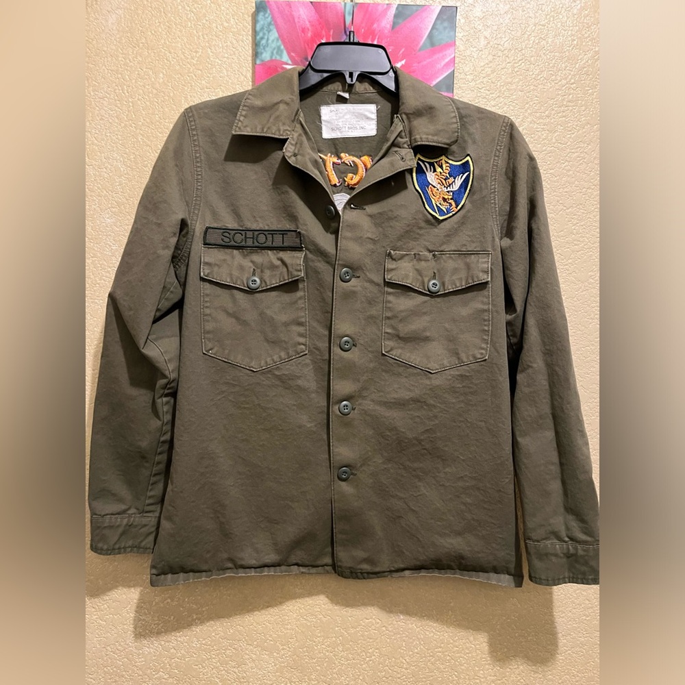 Schott NYC Flying Tenth Shirt Jacket
